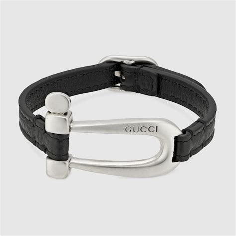 bracciale staffe gucci|net a porter Gucci.